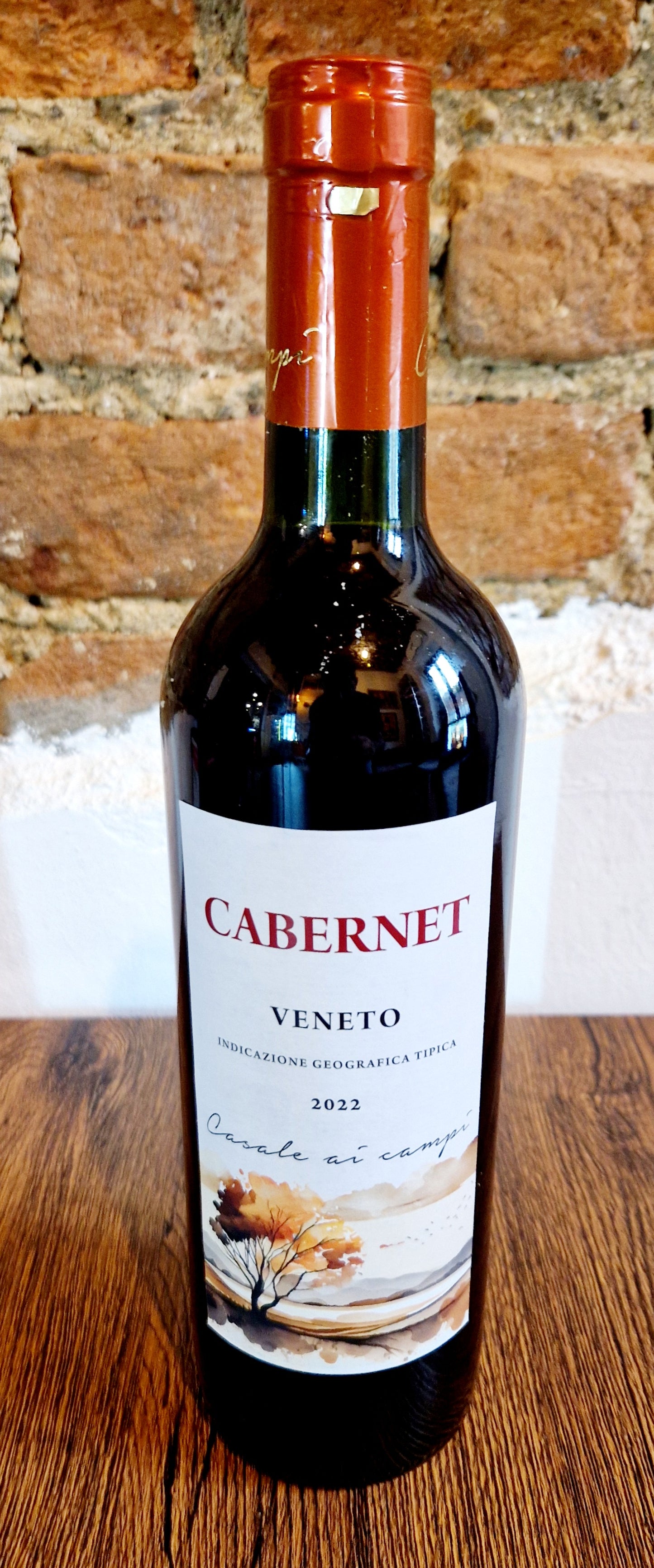 Vino rosso cabernet 2022 casale ai campi Veneto bottiglia 75cl 11.5%