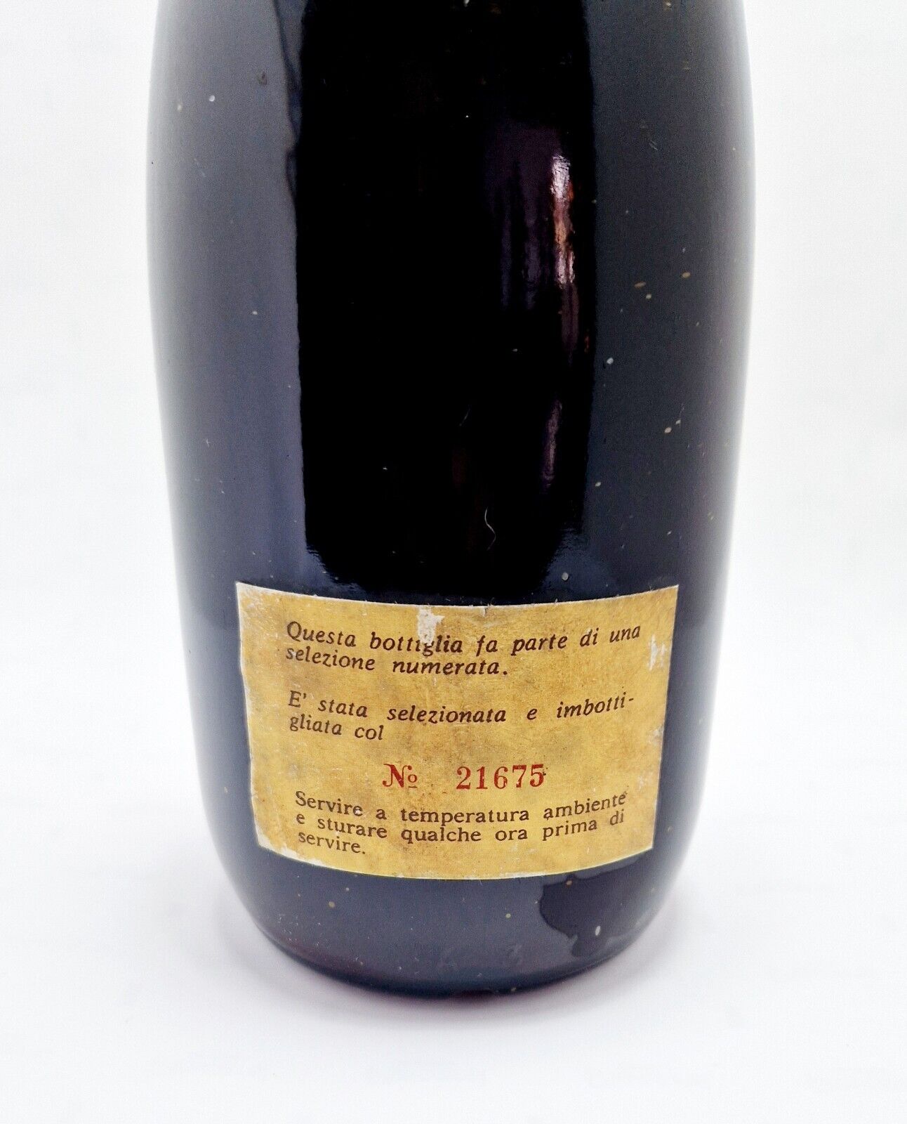BAROLO Vintage 75cl 13% CANTINE PODERI GIOVANNI SCANAVINO ANNATA 1975