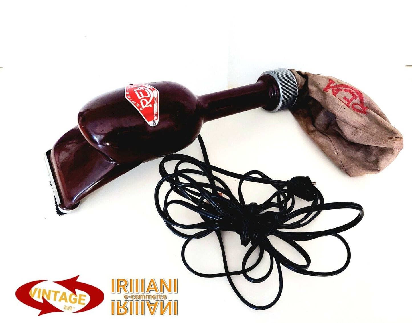 Aspirapolvere REM Vintage Anni 50s Made In Italy aspira briciole 220 volt