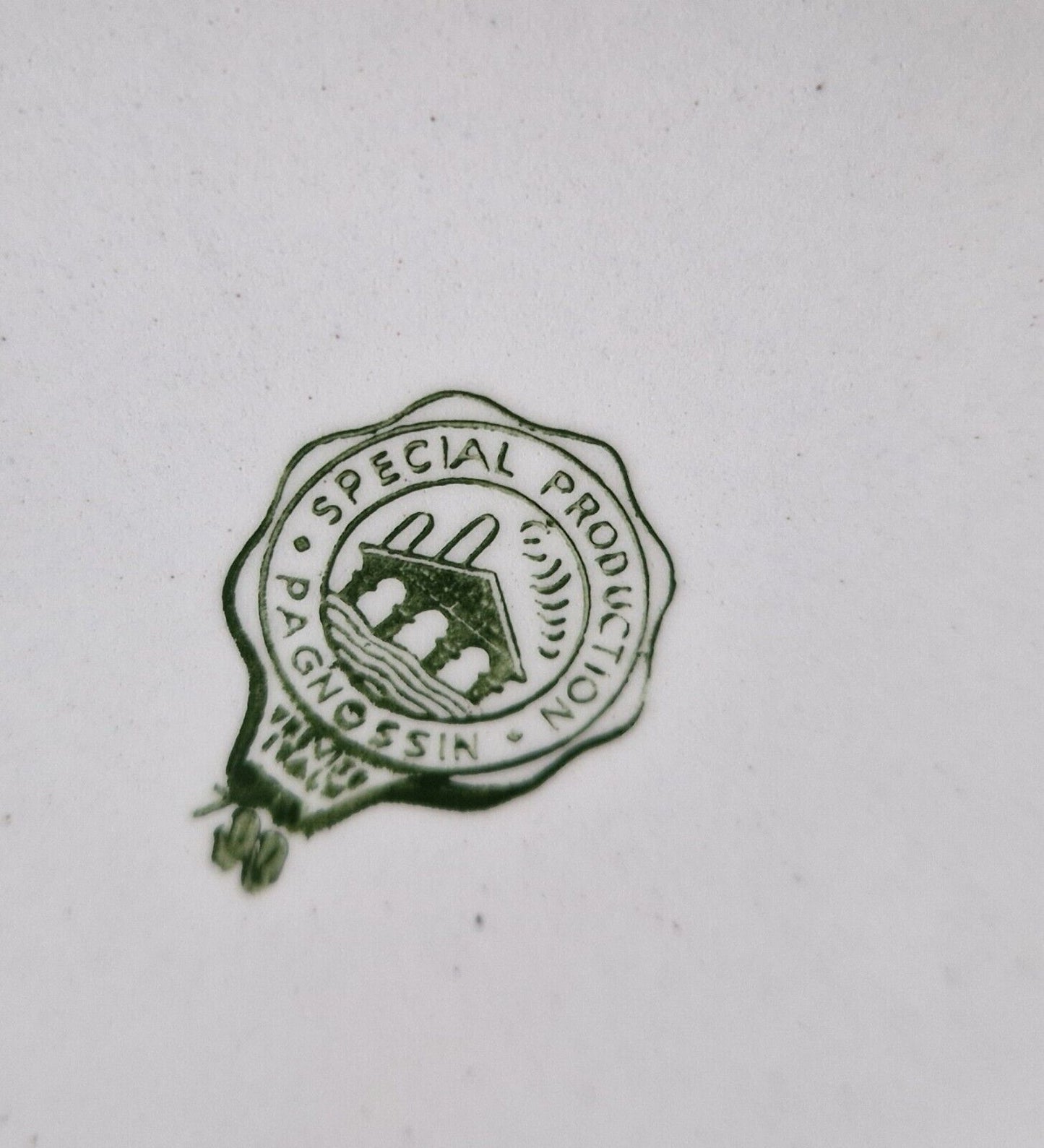 1 piatto Ceramica Pagnossin Originale Vintage 43° G.P. Italia Monza 10.09.72