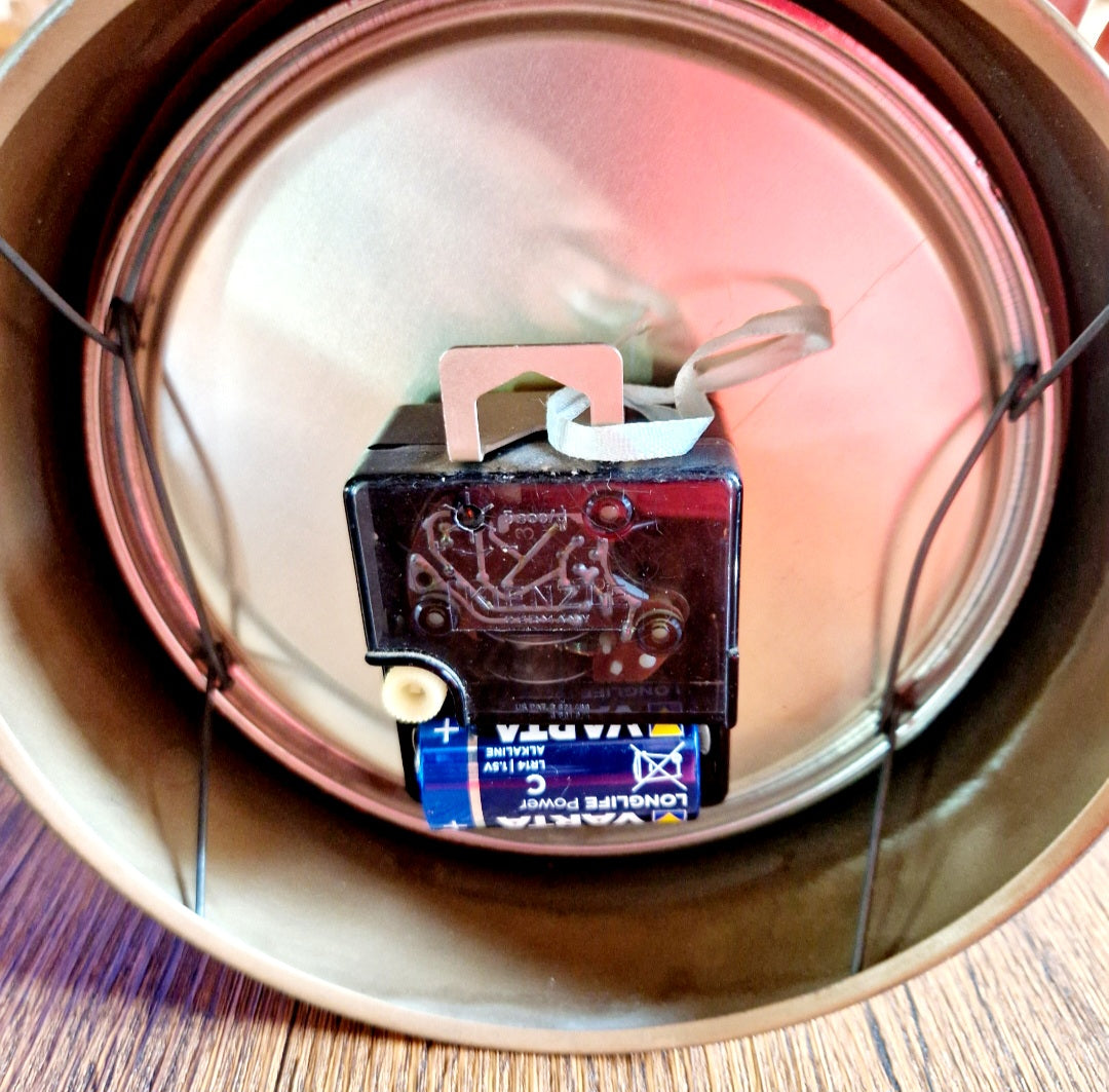 Orologio da parete dival Milano vintage stile industriale