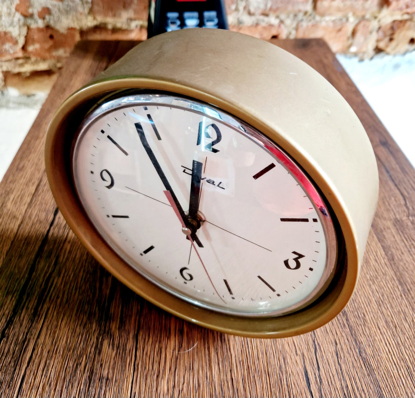 Orologio da parete dival Milano vintage stile industriale