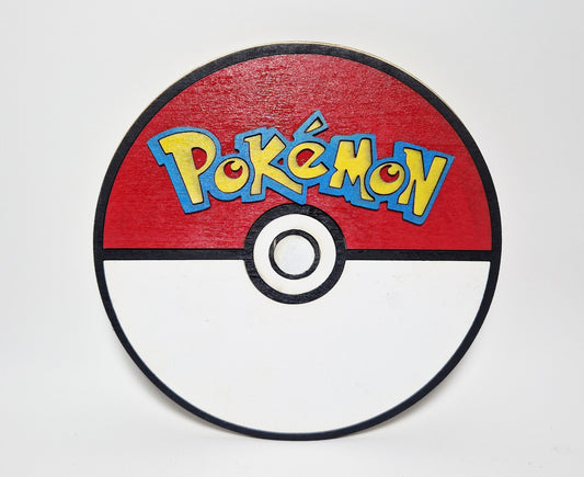 Quadretto tema pokemon 20x20 cm circa fatto a mano in rilievo idea regalo
