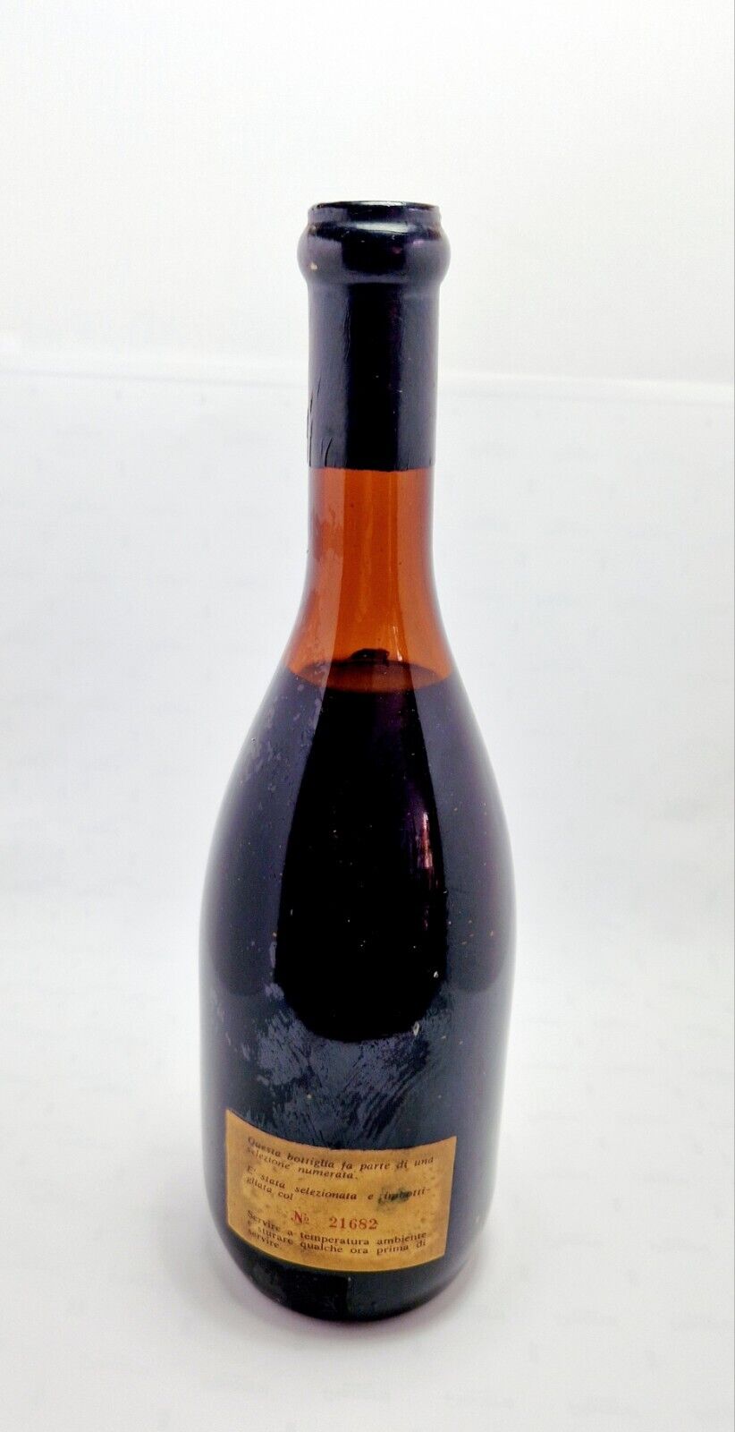 BAROLO Vintage 75cl 13% CANTINE PODERI GIOVANNI SCANAVINO ANNATA 1975